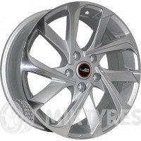 Trebl 53C45D 5.5x14 4x108 ET 45 Dia 57.1 (черный)