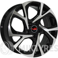 LegeArtis TY536 7x17 5x114.3 ET 35 Dia 60.1 (BKF)