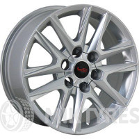 LegeArtis TY537 8x18 6x139.7 ET 25 Dia 106.1 (silver)