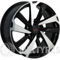 LegeArtis TY551 7x17 5x114.3 ET 35 Dia 60.1 (BKF)