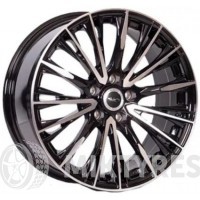 Lizardo XH304 7x17 4x100 ET 40 Dia 60.1 (черный)