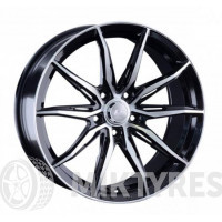 LS Wheels 1055 7x16 4x108 ET 32 Dia 65.1 (BKF)