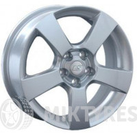 LS Wheels 1058 6.5x16 5x108 ET 45 Dia 73.1 (silver)