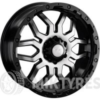 LS Wheels 1285 7.5x17 6x114.3 ET 30 Dia 67.1 (GMF)