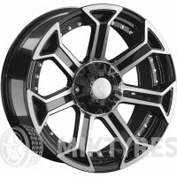 LS Wheels 1293 9x20 6x139.7 ET 20 Dia 106.1 (BKF)