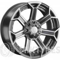 LS Wheels 1293 9x20 6x139.7 ET 25 Dia 100.1 (GMF)