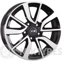 LS Wheels 1317 6.5x16 5x114.3 ET 40 Dia 67.1 (BKF)