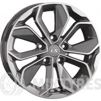 LS Wheels 1318 6.5x16 5x114.3 ET 40 Dia 67.1 (GMF)
