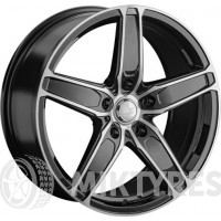 LS Wheels 1337 8.5x19 5x130 ET 50 Dia 71.6 (BKF)