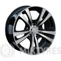 LS Wheels 141 6.5x15 4x100 ET 40 Dia 73.1 (BKF)