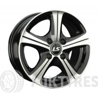 LS Wheels 202 7x16 4x100 ET 40 Dia 73.1 (GMF)