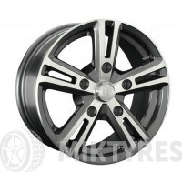 LS Wheels 291 6.5x15 5x139.7 ET 40 Dia 98.5 (GMF)