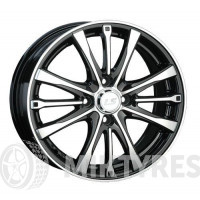 LS Wheels 298 6x15 4x100 ET 45 Dia 73.1 (BKF)