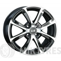 LS Wheels 313 6x15 4x100 ET 45 Dia 73.1 (BKF)