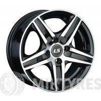 LS Wheels 321 7x17 5x114.3 ET 45 Dia 73.1 (BKF)