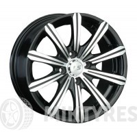 LS Wheels 391 7.5x17 5x114.3 ET 45 Dia 73.1 (BKF)