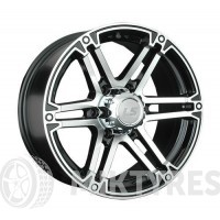 LS Wheels 473 8x17 6x139.7 ET 25 Dia 106.1 (SF)