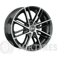 LS Wheels 478 6.5x15 4x98 ET 32 Dia 58.6 (BKF)