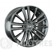 LS Wheels 755 7.5x17 5x112 ET 40 Dia 57.1 (silver)