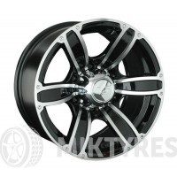 LS Wheels 766 8x16 6x139.7 ET 10 Dia 107.1 (BKF)