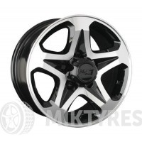 LS Wheels 774 7x16 5x139.7 ET 5 Dia 108.5 (BKF)