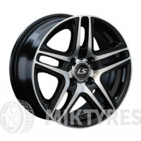 LS Wheels 802 6.5x15 4x98 ET 32 Dia 58.6 (BKF)