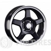 LS Wheels 816 6.5x15 4x100 ET 45 Dia 60.1 (BKL)