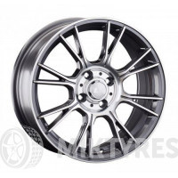LS Wheels 818 6.5x15 5x100 ET 40 Dia 73.1 (GMF)