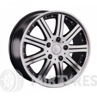 LS Wheels 826 7x16 5x114.3 ET 45 Dia 73.1 (BKF)