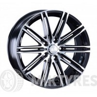 LS Wheels 848 6x14 4x98 ET 35 Dia 58.6 (BKF)