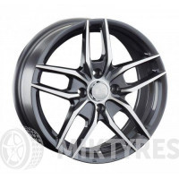 LS Wheels 891 6.5x15 4x100 ET 40 Dia 73.1 (BKF)