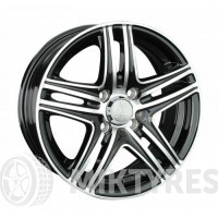 LS Wheels 903 6.5x15 5x105 ET 39 Dia 56.6 (BKF)