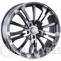 LS Wheels 955 7x17 5x114.3 ET 40 Dia 73.1 (GMF)