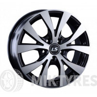 LS Wheels 960 6x15 5x100 ET 40 Dia 57.1 (BKF)