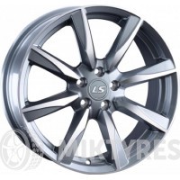 LS Wheels 981 7x17 5x100 ET 40 Dia 57.1 (GMF)