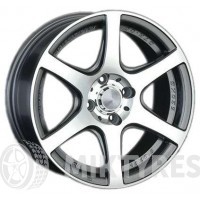 LS Wheels LS328 7.5x17 5x115 ET 45 Dia 70.1 (GMF)