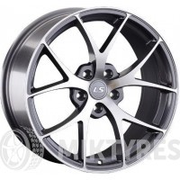 LS Wheels LS845 8.5x18 5x114.3 ET 35 Dia 67.1 (GMF)