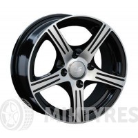 LS Wheels NG238 7x16 5x112 ET 35 Dia 73.1 (GMF)