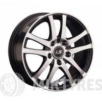 LS Wheels NG450 6x15 5x112 ET 47 Dia 57.1 (silver)