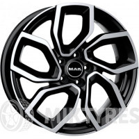 Mak Apollo 7.5x18 5x108 ET 45 Dia 65.1 (black mirror)