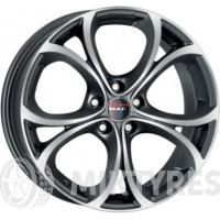 Mak Lario 9x20 5x110 ET 29 Dia 65.1 (gloss black)