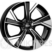 Mak Malmoe 7.5x19 5x108 ET 50 Dia 63.4 (black mirror)