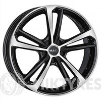 Mak Nurburg 8.5x20 5x112 ET 45 Dia 66.5 (black mirror)