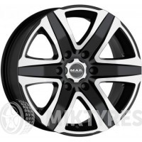 Mak Stone 6 8x18 6x139.7 ET 15 Dia 106.1 (gloss black)