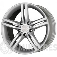 Mak Veloce 6x15 5x105 ET 39 Dia 56.6 (silver)