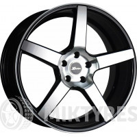 Megami AF-07 6x15 5x114.3 ET 38 Dia 67.1 (BKF)