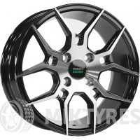 Megami MGM-29 6x14 5x100 ET 35 Dia 57.1 (BKF)