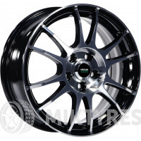 Megami MGM-3 6x15 5x100 ET 40 Dia 57.1 (BKF)