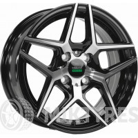 Megami MGM-31 6x14 5x100 ET 35 Dia 57.1 (BKF)