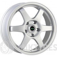 Megami MGM-6 6x15 4x100 ET 48 Dia 54.1